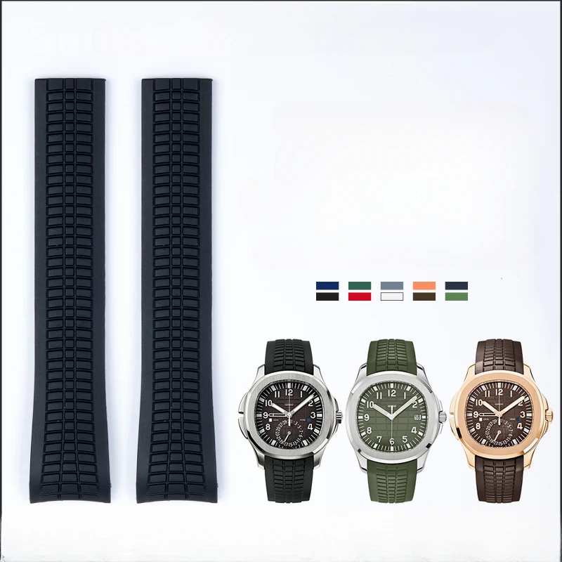 Patek Philippe Watch Aquanaut - Bracelet de montre en Silicone résistant