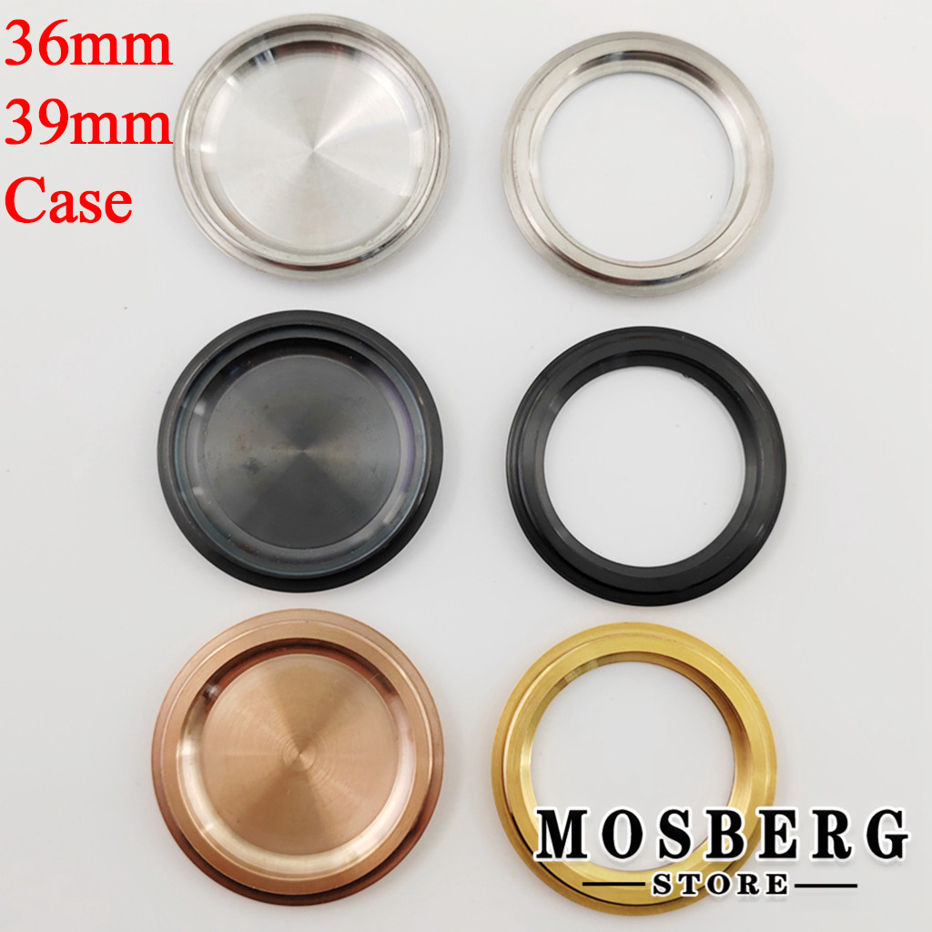 Exhibition Caseback - Boîtier de montre 36mm 39mm, couvercle
