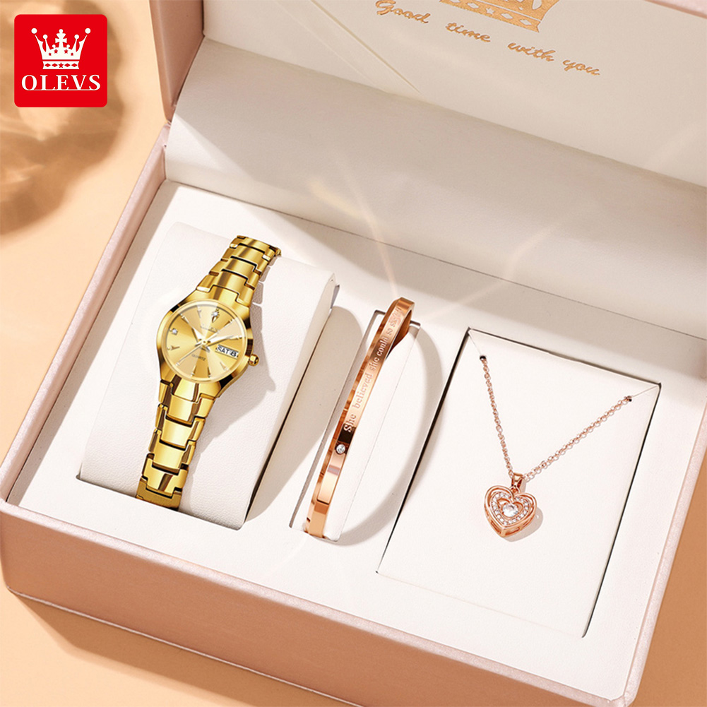 Luxury Watch Ladies - OLEVS dames montre 8697 luxe élégant