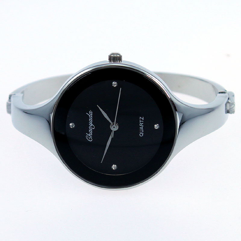 Luxury Watch Kids - Montre manchette en acier inoxydable doré