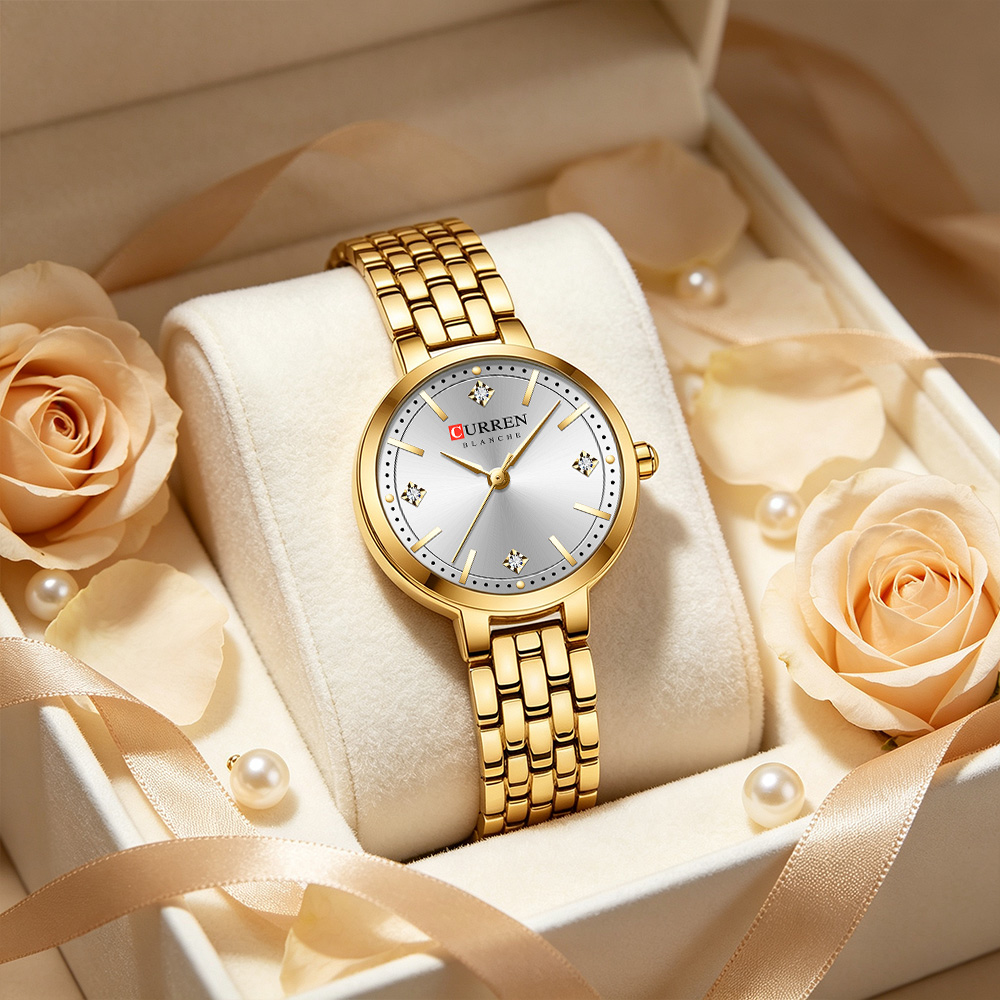 Luxury Watch Apple - Montre-bracelet fine et minimaliste pour femme