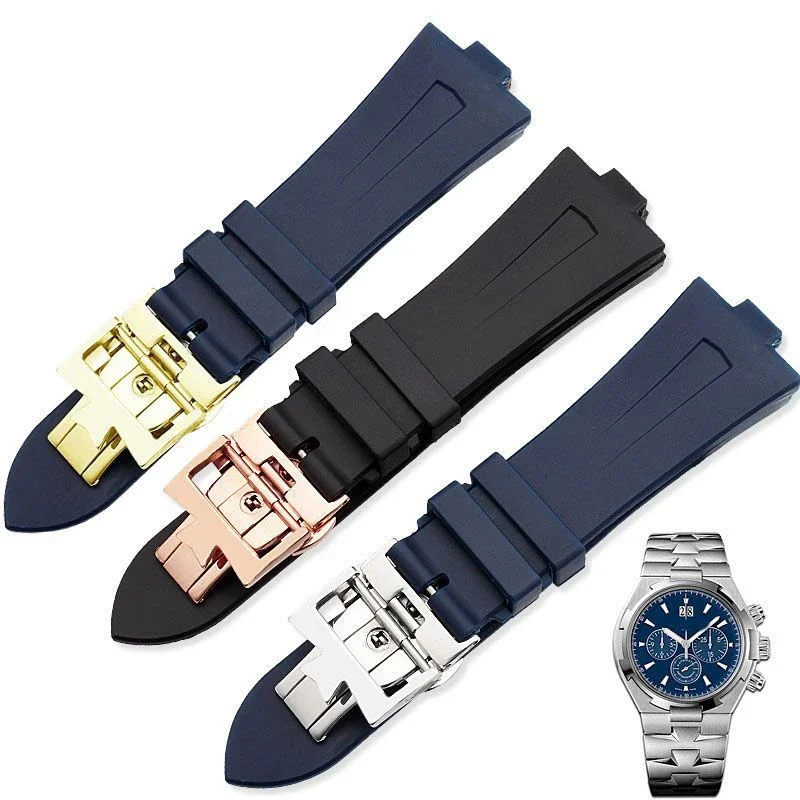 Luxury Watch Constantine - Bracelet de montre en caoutchouc et