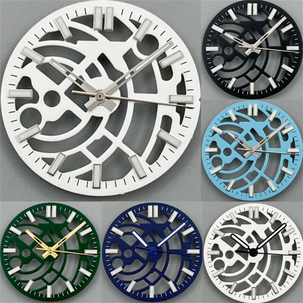 Exhibition Caseback - Cadran de montre et aiguilles NH70