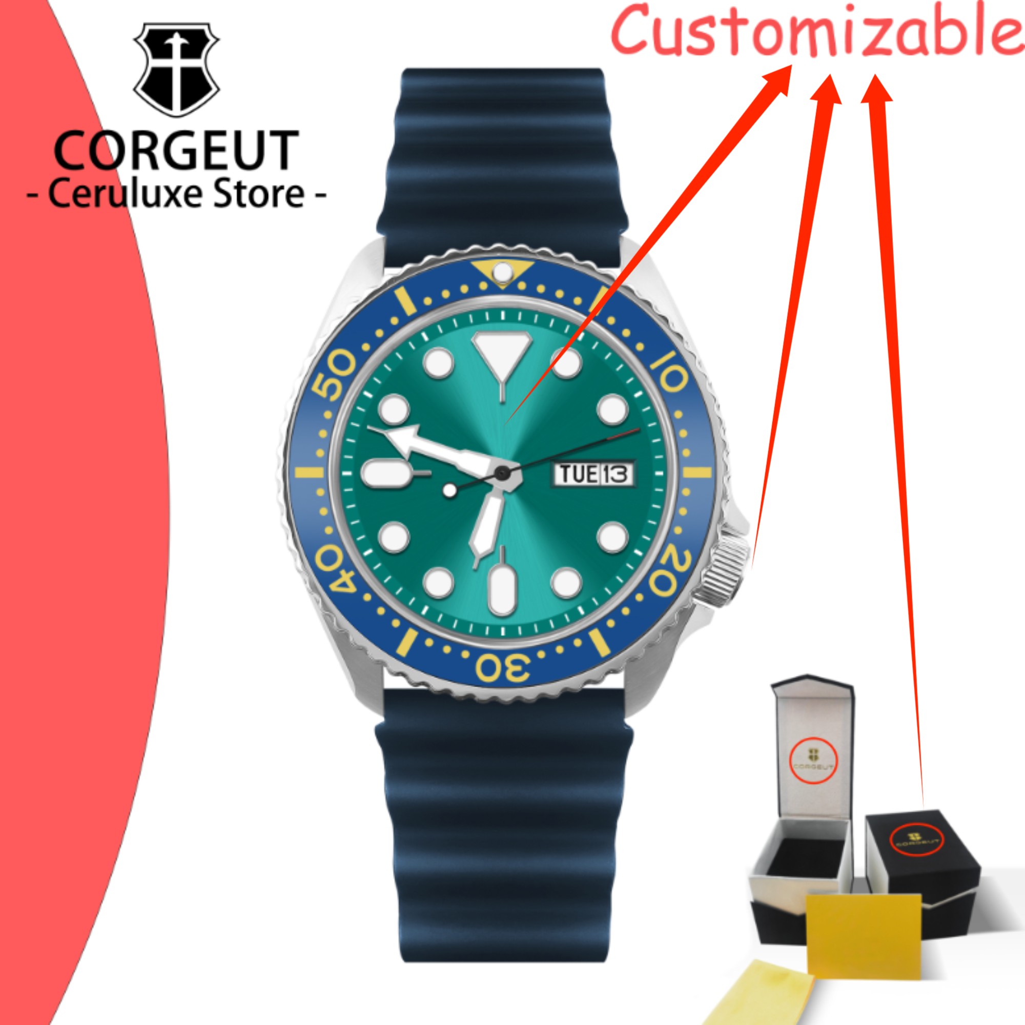 Montre de plongée vintage avec - Sapphire Crystal Display avis et prix