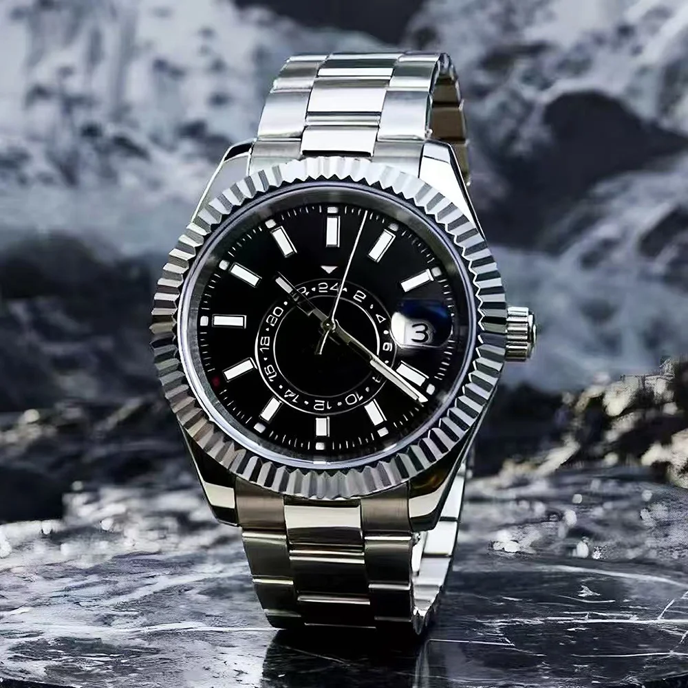 Montres mécaniques pour hommes - Sapphire Crystal Display avis et prix