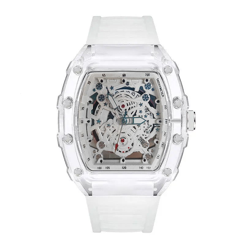 Tonneau mode montre à Quartz h - Luxury Watch Rubber Strap avis et prix