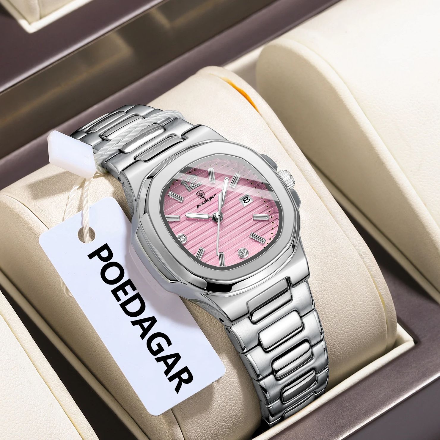 POEDAGAR carré mode femme mont - Luxury Watch Ladies avis et prix