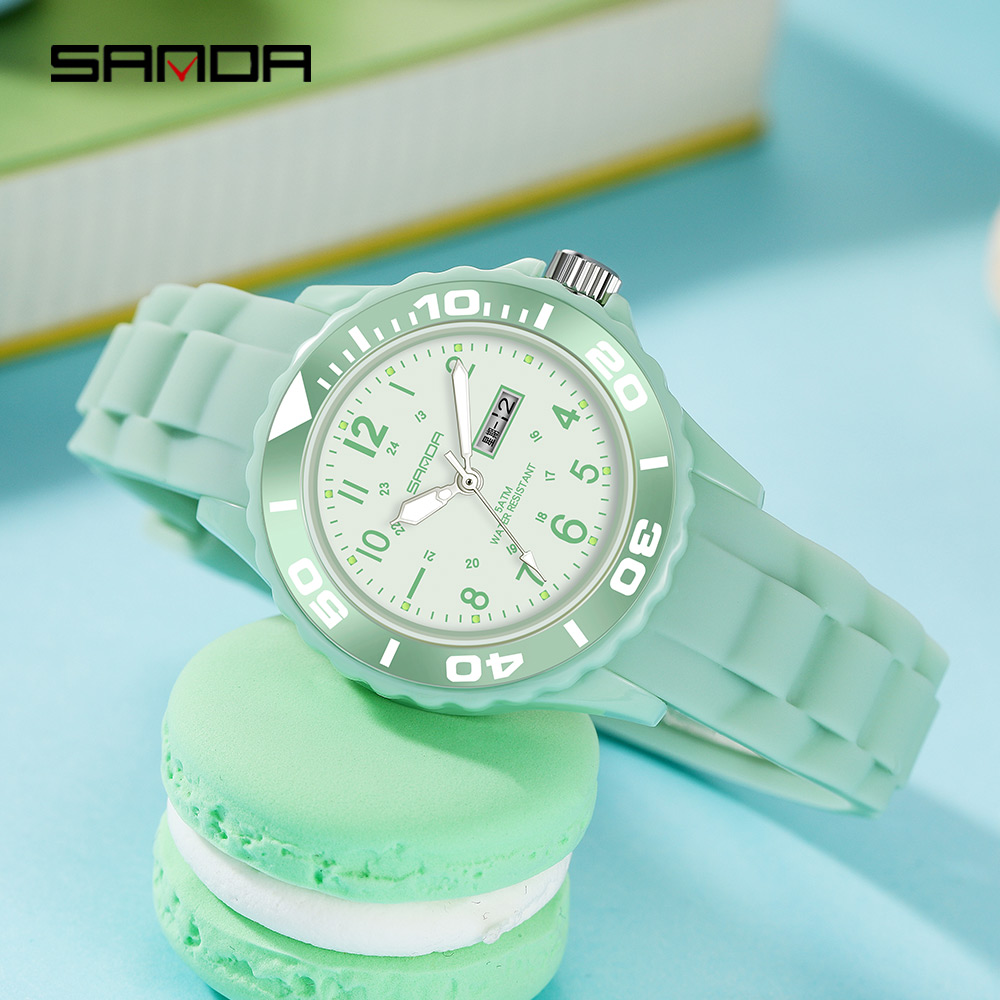 Sanda-Montre-bracelet bleue po - Sapphire Crystal Display avis et prix