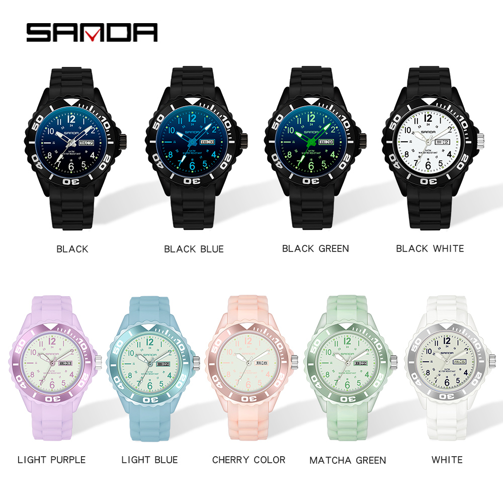 Sanda-Montre-bracelet bleue po - Sapphire Crystal Display avis et prix