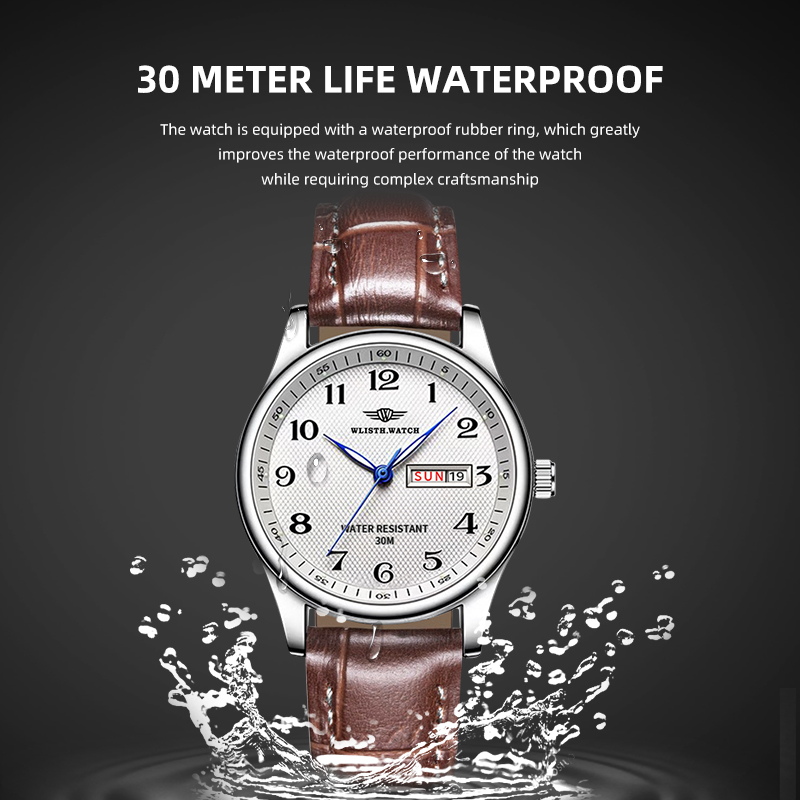 WLISTH marque de luxe montre p - Luxury Watch With Arabic Numerals avis et prix
