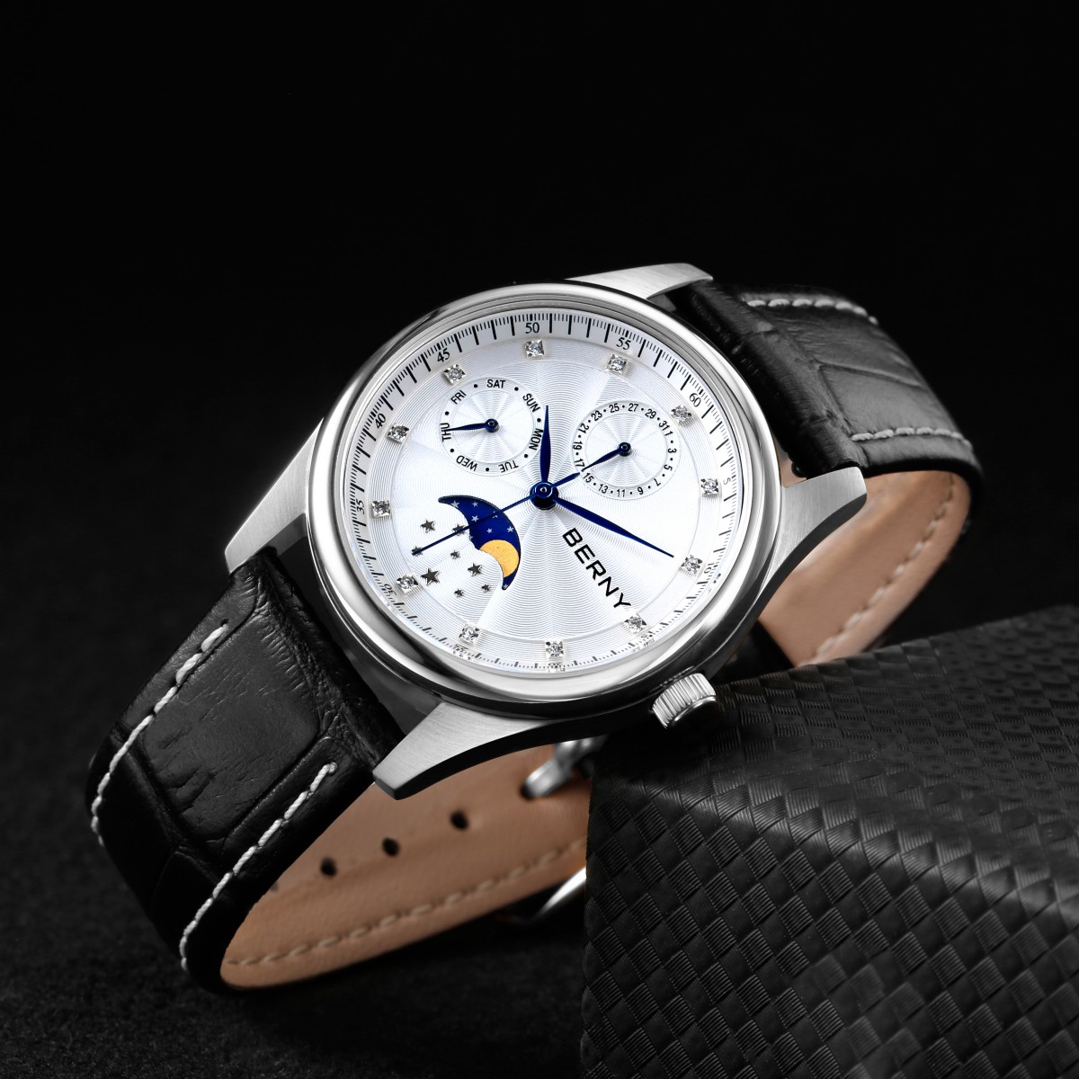 BERNY montres pour femmes cale - Sapphire Crystal Display avis et prix
