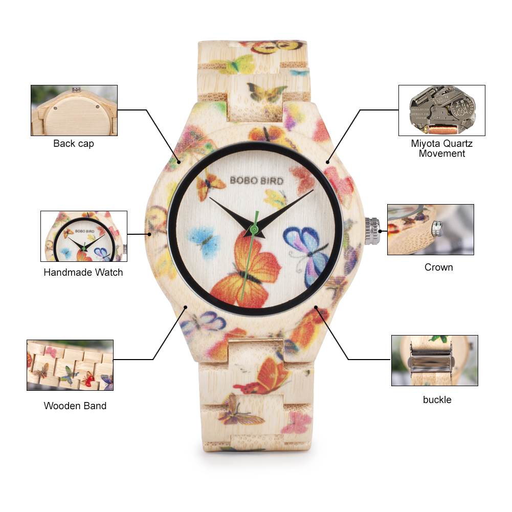 BOBO BIRD bois femmes montres  - Luxury Watch Ladies avis et prix