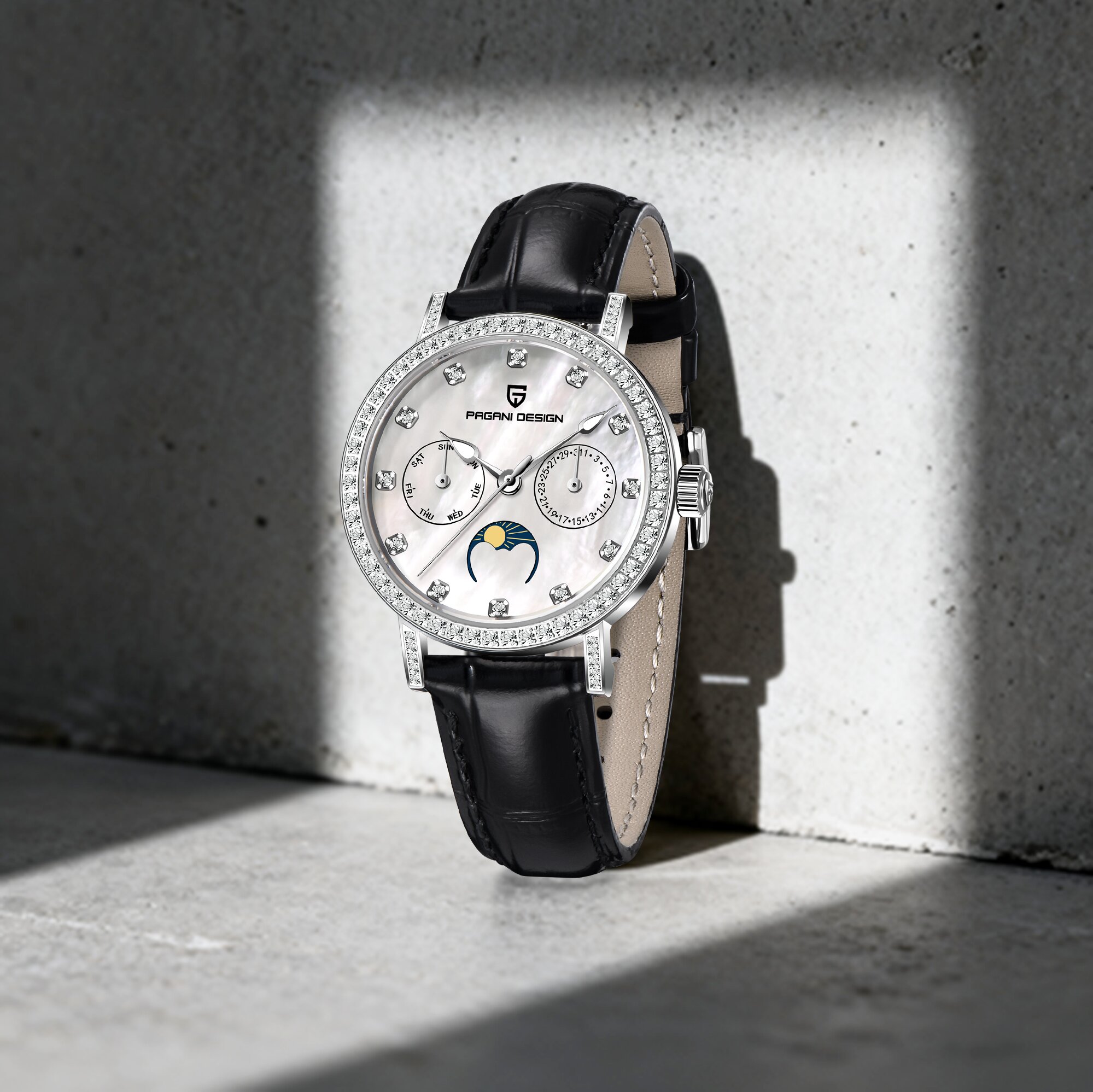 Montre à quartz de luxe pour f - Sapphire Crystal Display avis et prix