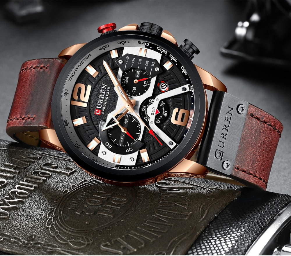 CURREN nouveaux hommes sport d - Luxury Watch Apple avis et prix