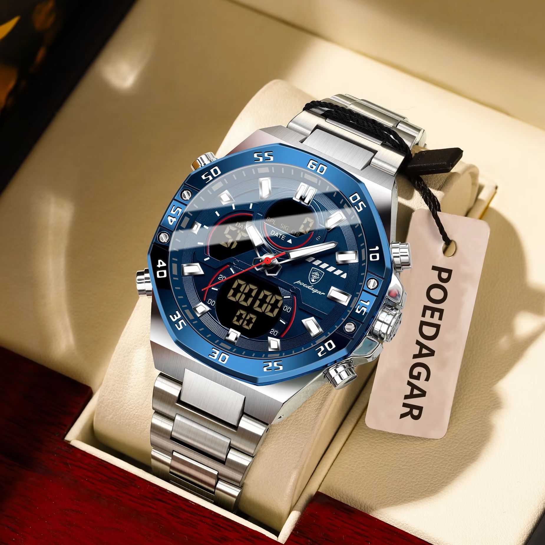 POEDAGAR Top hommes horloge LE - Minute Repeater Watch avis et prix