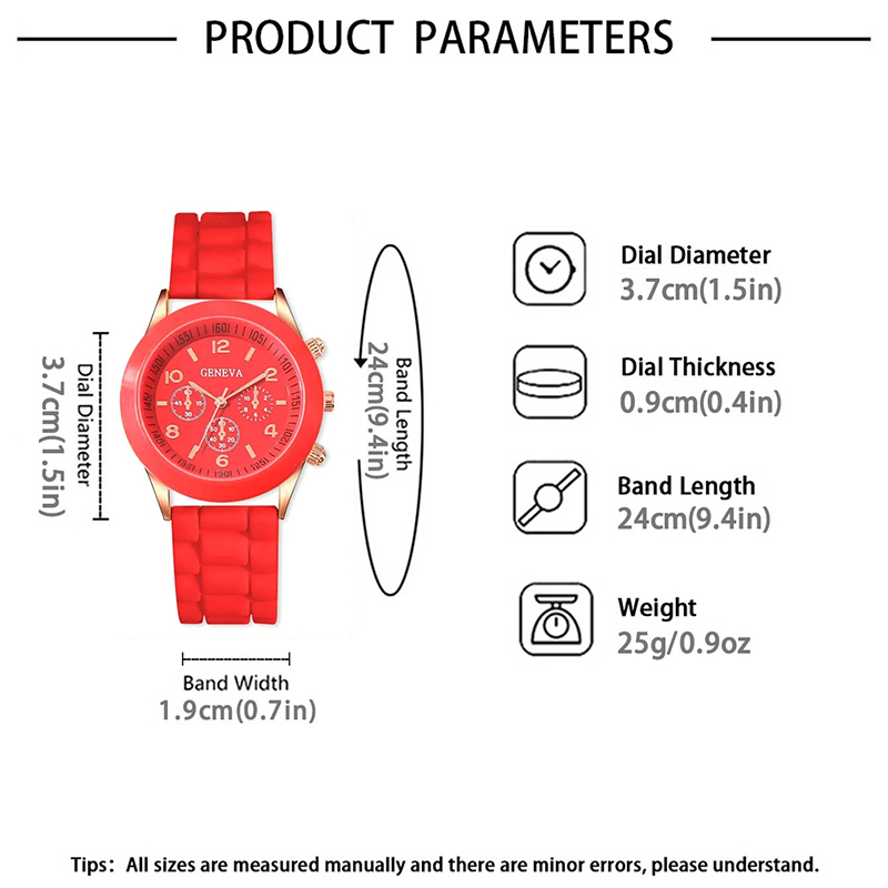 Montre à quartz en silicone ro - Luxury Watch Ladies avis et prix