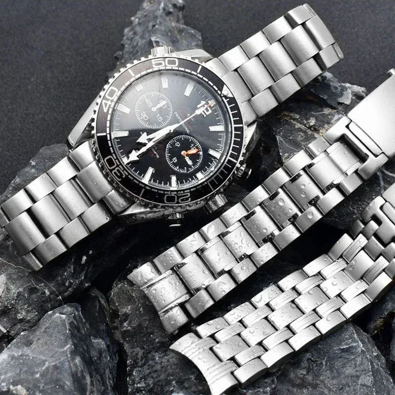 Bracelet de montre en acier in - Omega Watch Seamaster avis et prix