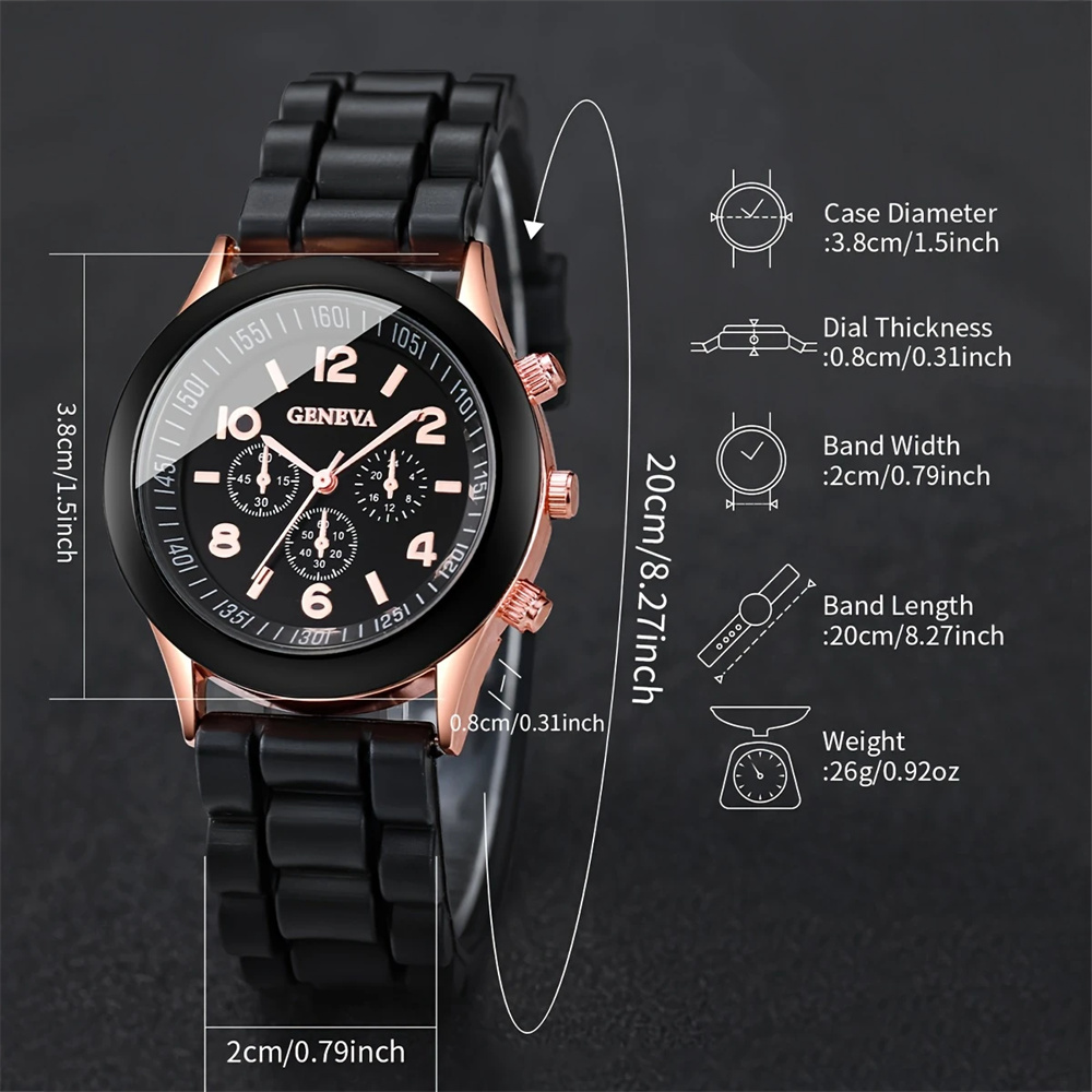 2 pièces de luxe montre pour f - Luxury Watch Rubber Strap avis et prix