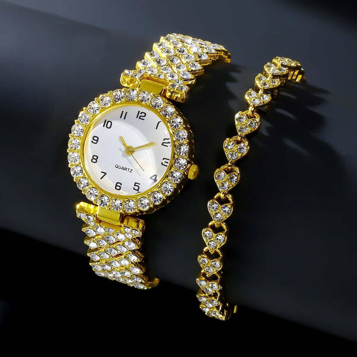 1 pièces/2 pièces de luxe mode - Luxury Watch Ladies avis et prix