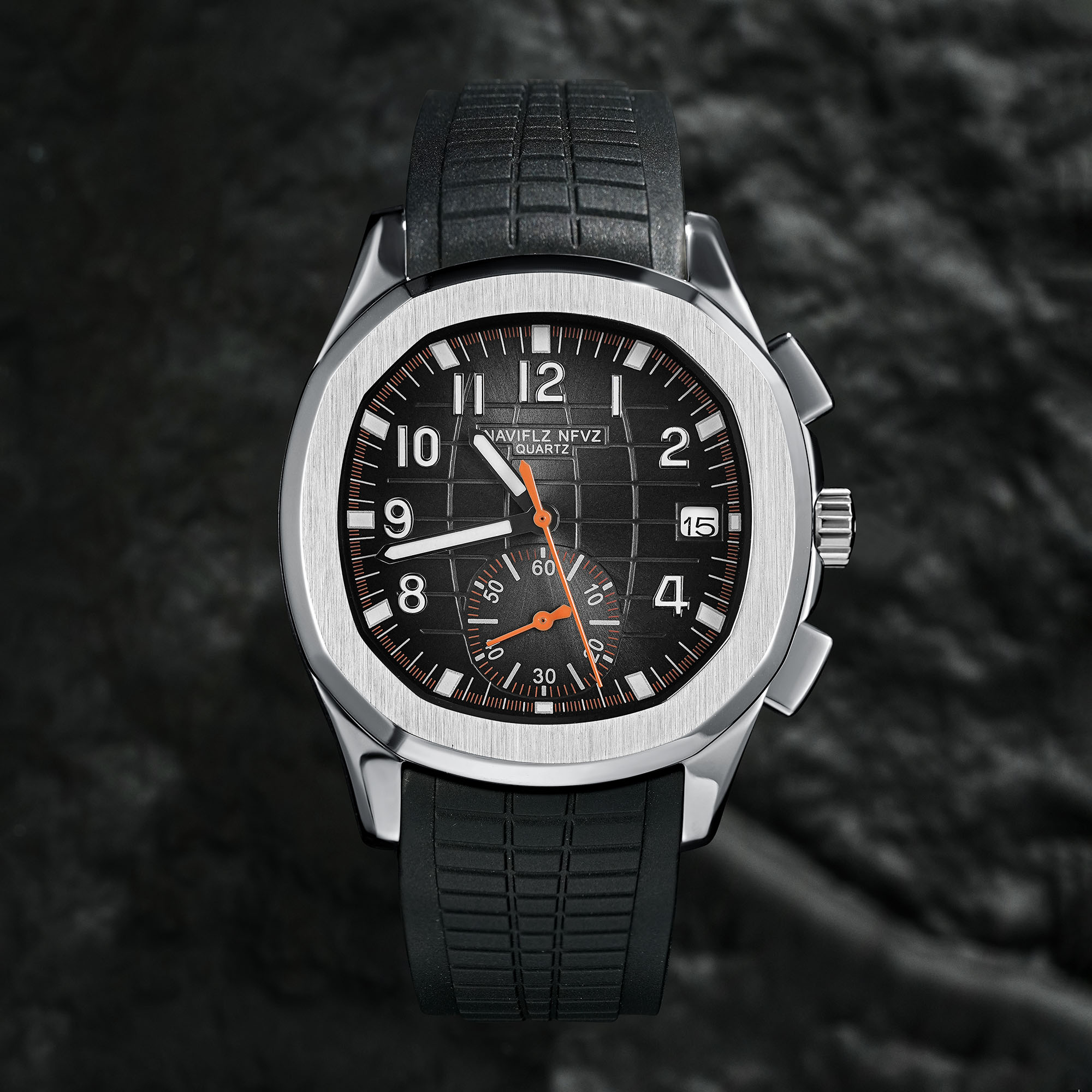 NAVIFLZ – montre de luxe pour  - Luxury Watch Rubber Strap avis et prix