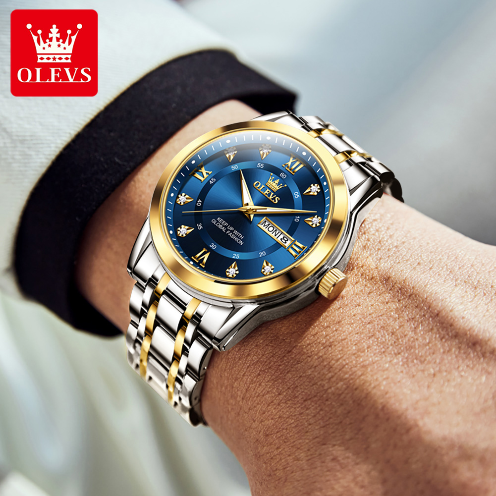 OLEVS marque mode hommes montr - Luxury Watch Price avis et prix
