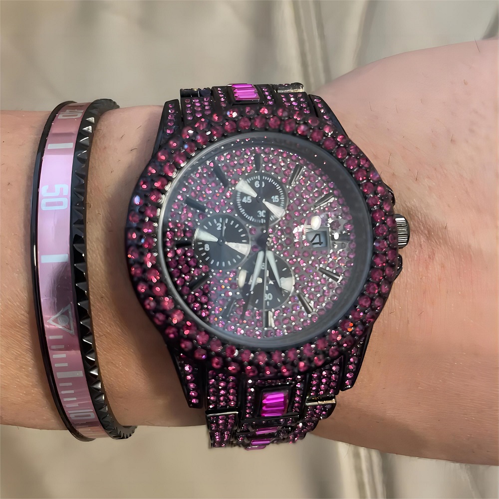 Vente chaude montre de glace r - Luxury Watch And Jewelry Brand avis et prix
