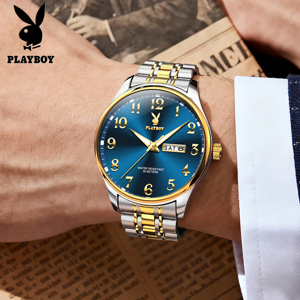 PLAYBOY 3533 montres originale - Luxury Watch With Arabic Numerals avis et prix