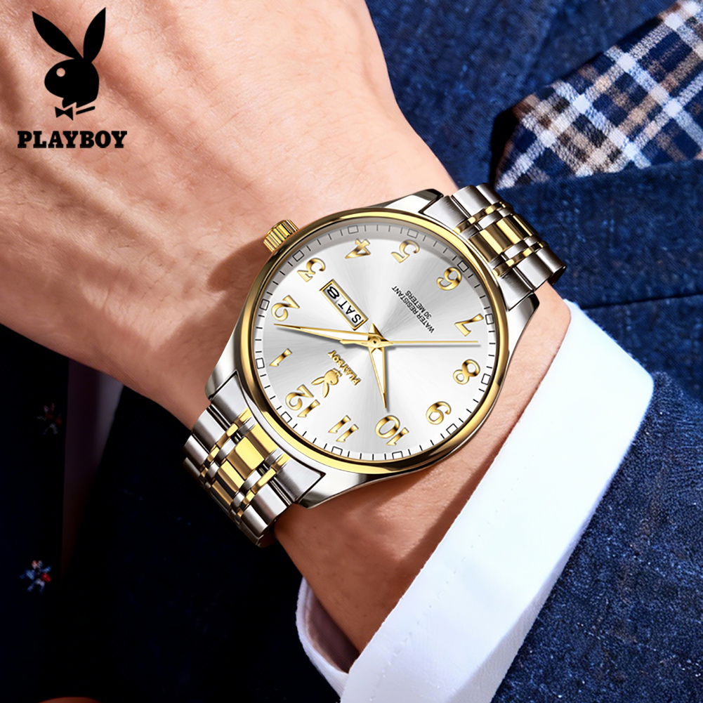 PLAYBOY 3533 montres originale - Luxury Watch With Arabic Numerals avis et prix