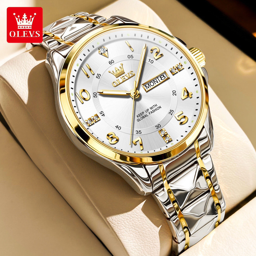 OLEVS marque montre-bracelet o - Luxury Watch With Arabic Numerals avis et prix