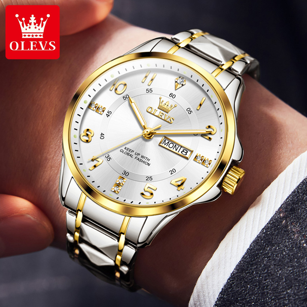 OLEVS marque montre-bracelet o - Luxury Watch With Arabic Numerals avis et prix