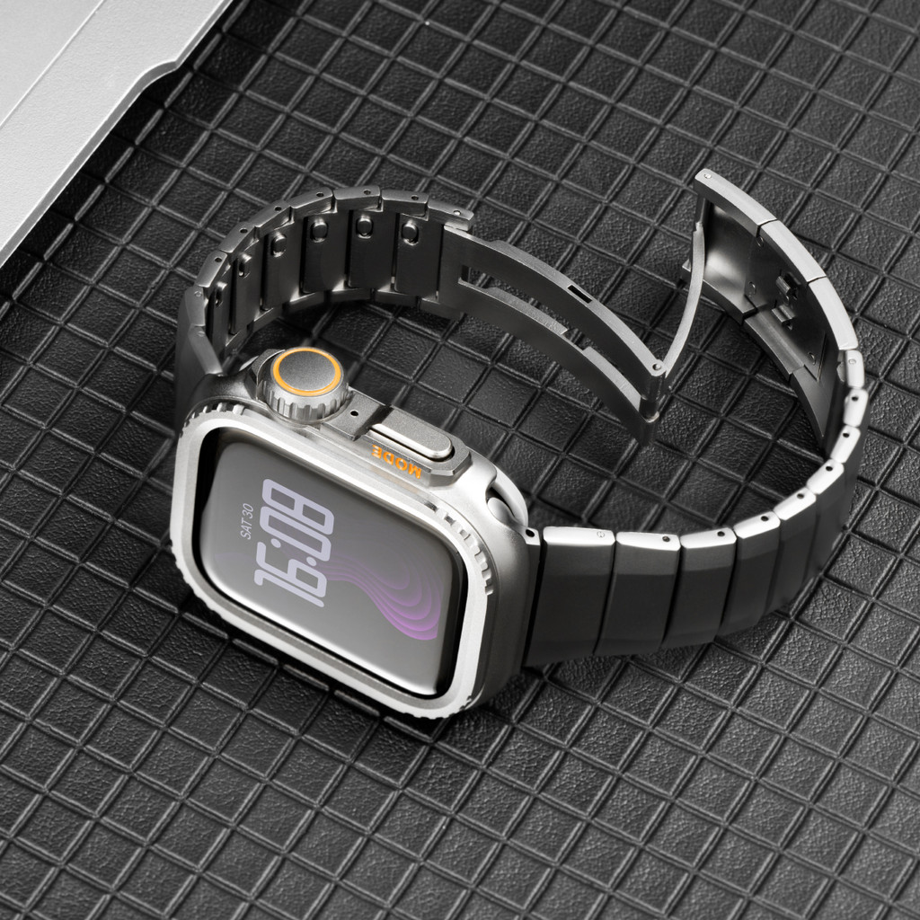 Boîtier de luxe en acier inoxy - Luxury Watch Apple avis et prix