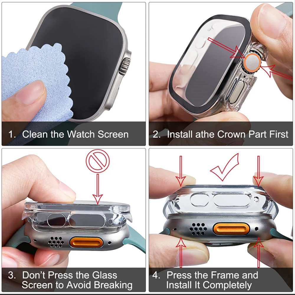 Verre + boîtier pour Apple Wat - Luxury Watch Apple avis et prix